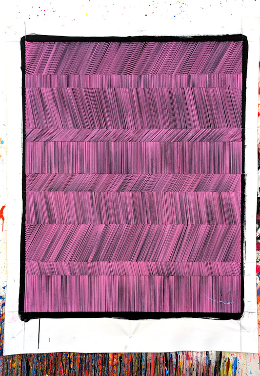 Tehos - tableau art contemporain - Abstraction LD01