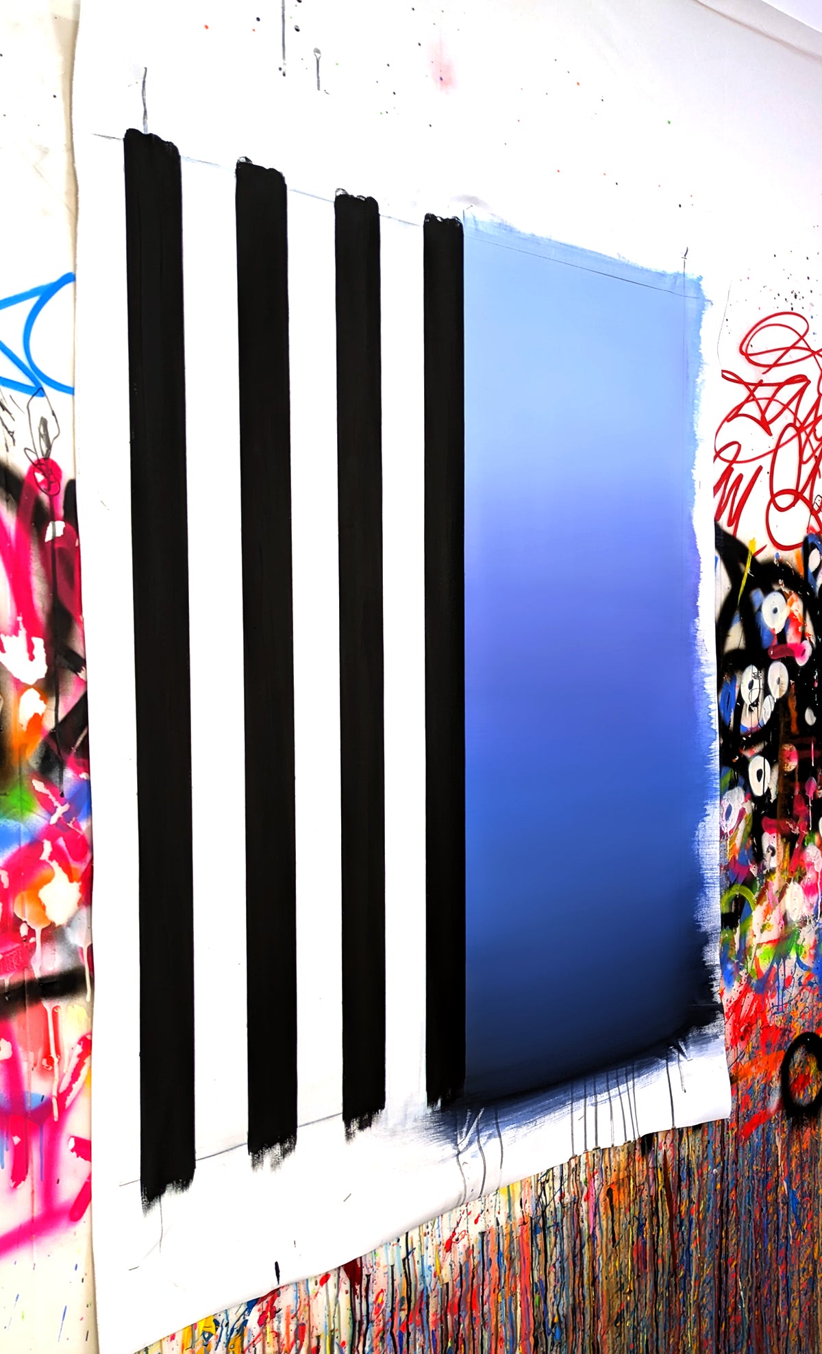 Tehos - tableau art contemporain - Abstraction GA01