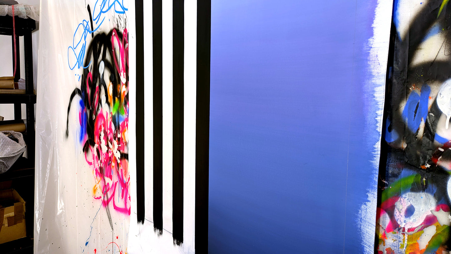 Tehos - tableau art contemporain - Abstraction GA01