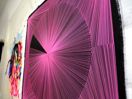 Tehos - tableau art contemporain - Abstraction CL 01 - 2025