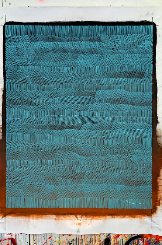 Tehos - tableau art contemporain - Abstraction L11