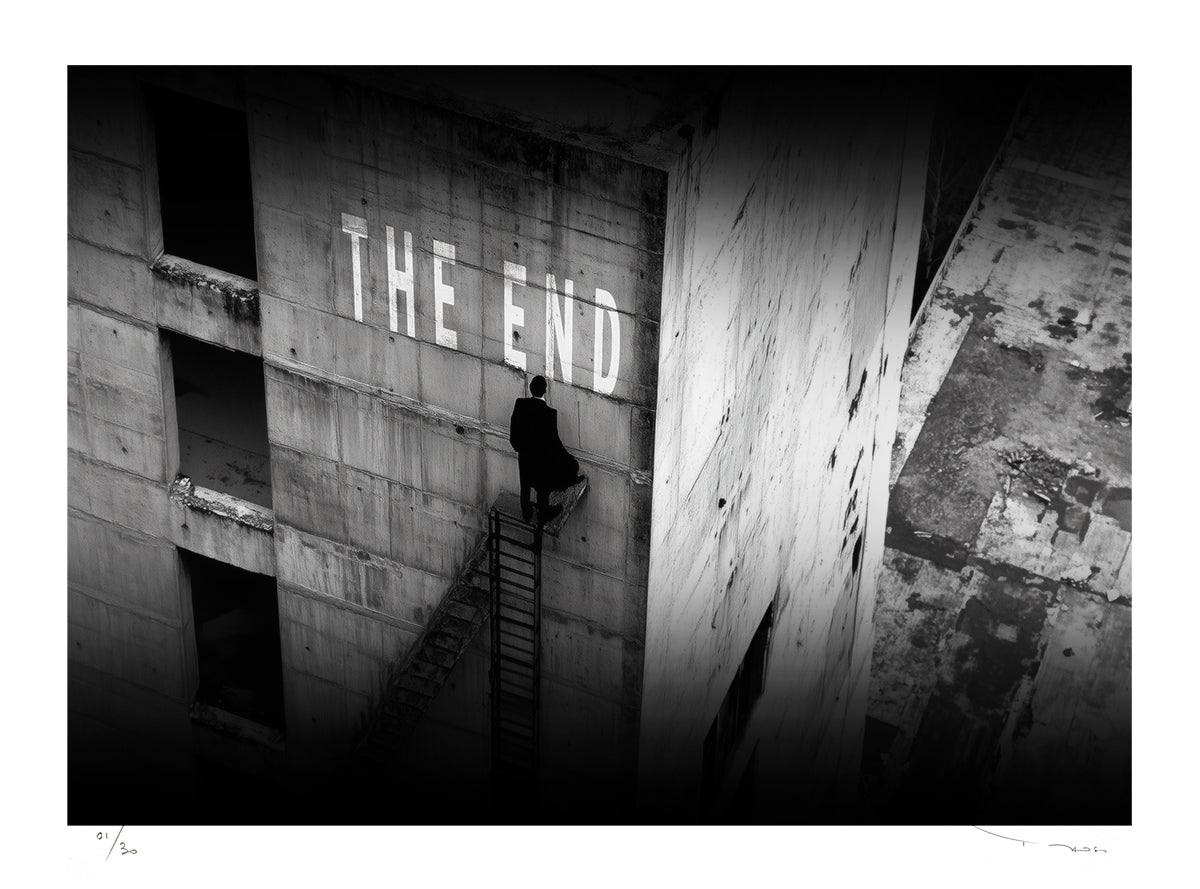 Tehos - The end - edition limitée numérotée signée