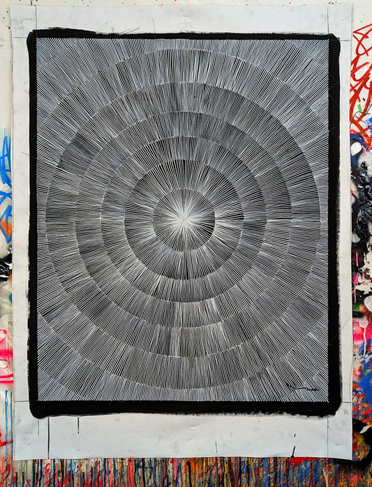 Tehos - tableau art contemporain - Abstraction CL02