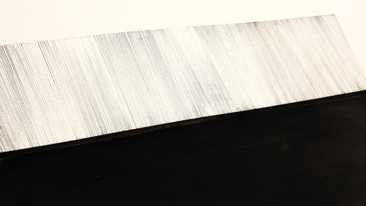 Tehos - Grand Carré long 2025-08 dessin abstrait original signé