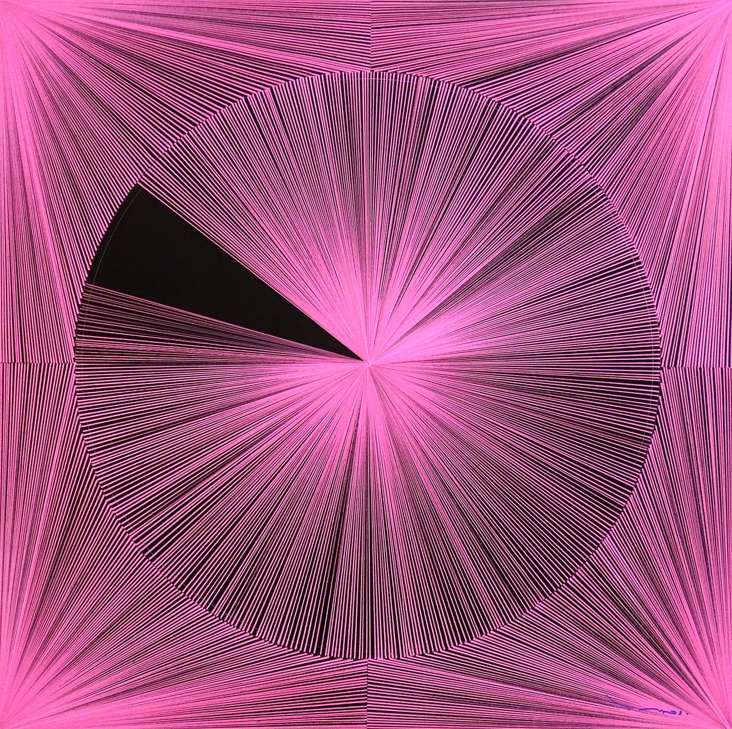 Tehos - tableau art contemporain - Abstraction CL 01 - 2025
