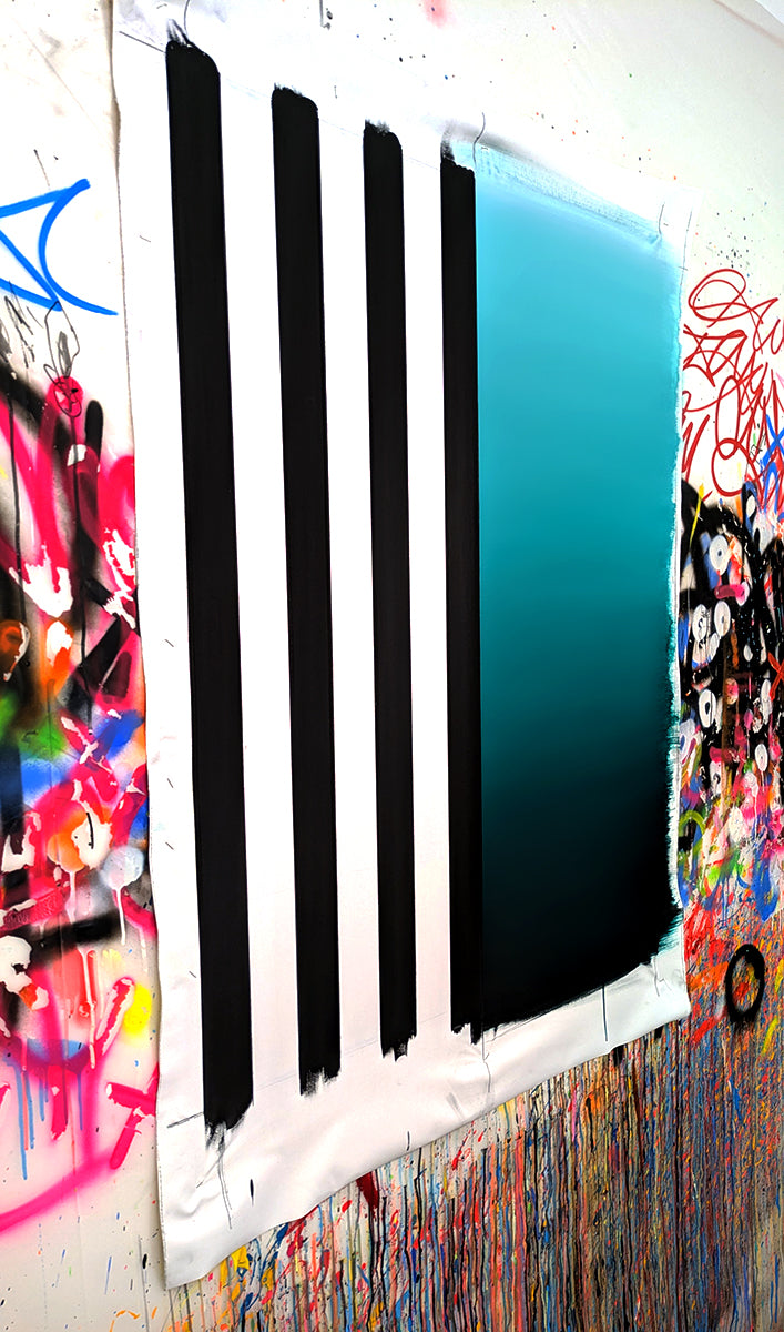 Tehos - tableau art contemporain - Abstraction GA03