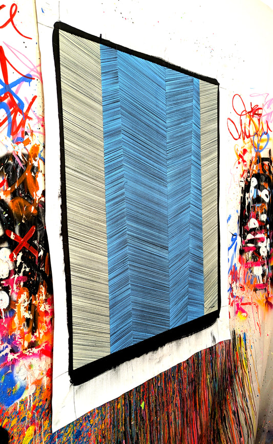 Tehos - tableau art contemporain - Abstraction LD06