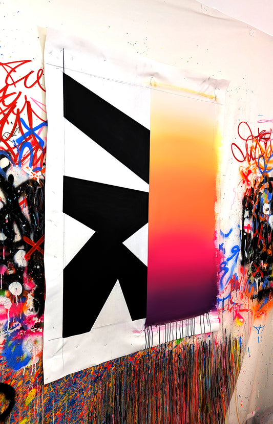 Tehos - tableau art contemporain - Abstraction GA02