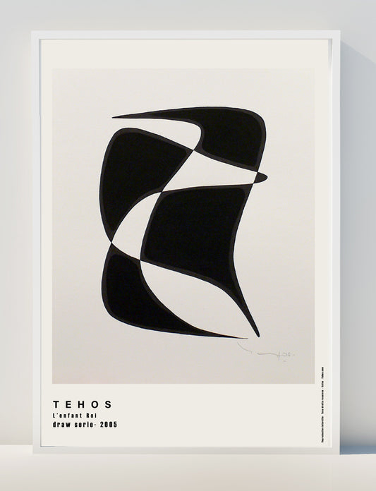 Tehos - Art Poster - affiche d'exposition