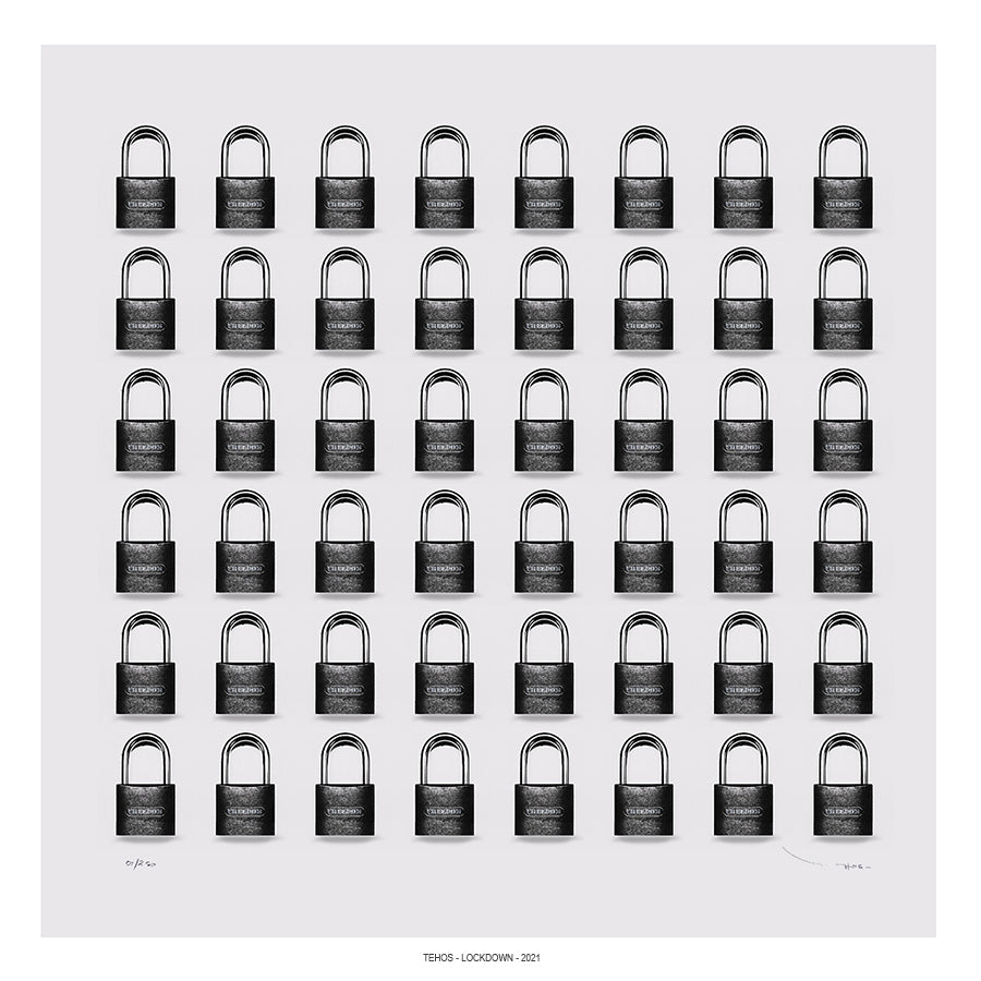 Tehos - Limited edition on fine art paper - Lockdown