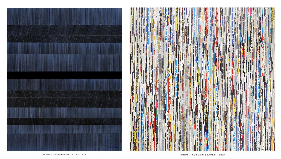 Art contemporain – entre Verticalité et abstraction | Tehos