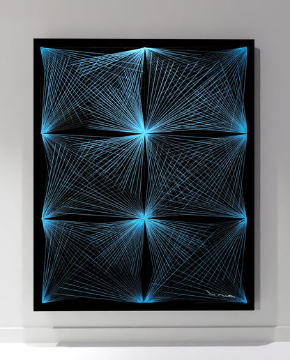 Tehos - tableau art contemporain - Abstraction AC 01