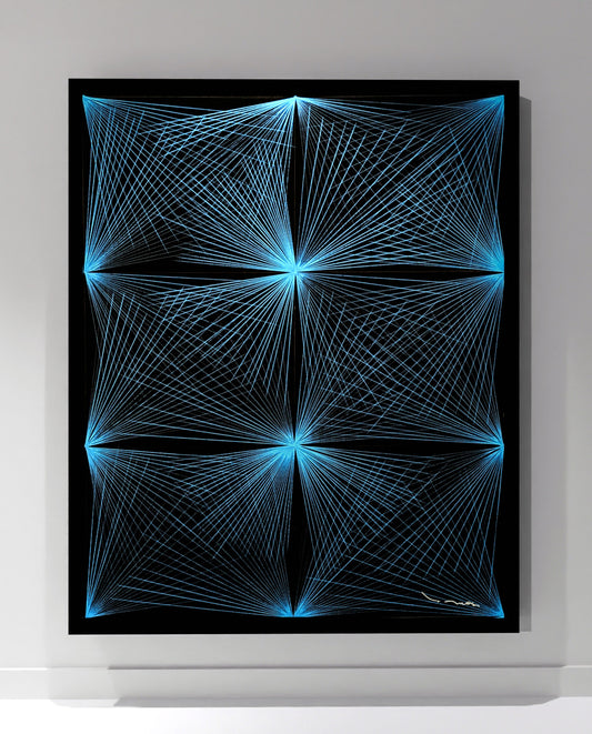 Tehos - tableau art contemporain - Abstraction AC 01