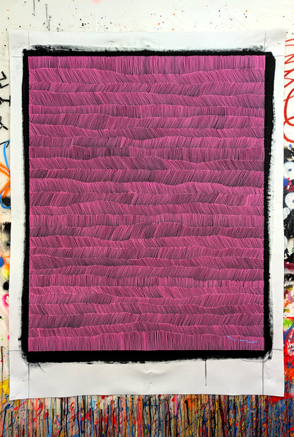 Tehos - tableau art contemporain - Abstraction L22