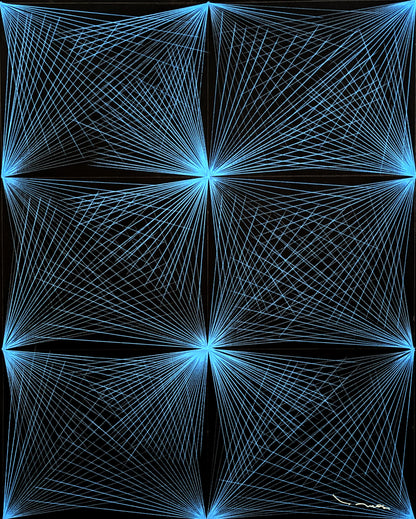 Tehos - tableau art contemporain - Abstraction AC 01