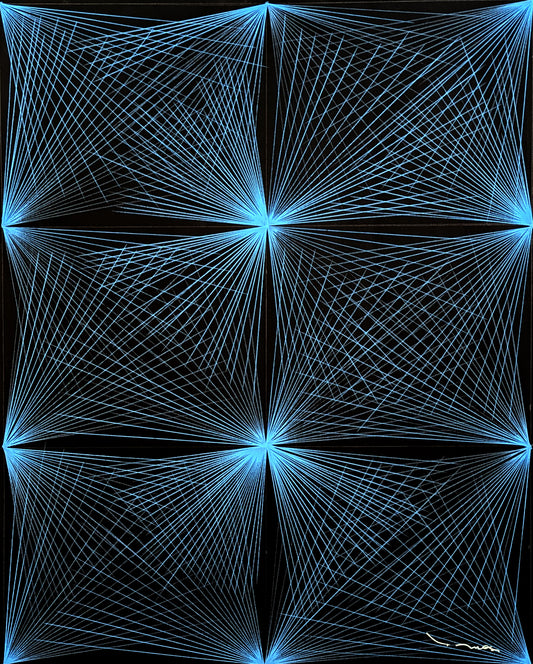 Tehos - tableau art contemporain - Abstraction AC 01