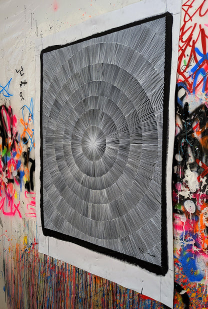 Tehos - tableau art contemporain - Abstraction CL02