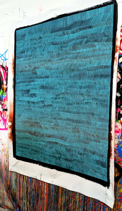 Tehos - tableau art contemporain - Abstraction L19