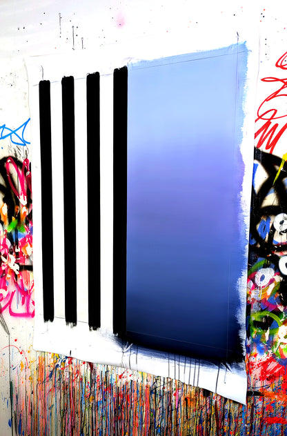 Tehos - tableau art contemporain - Abstraction GA01