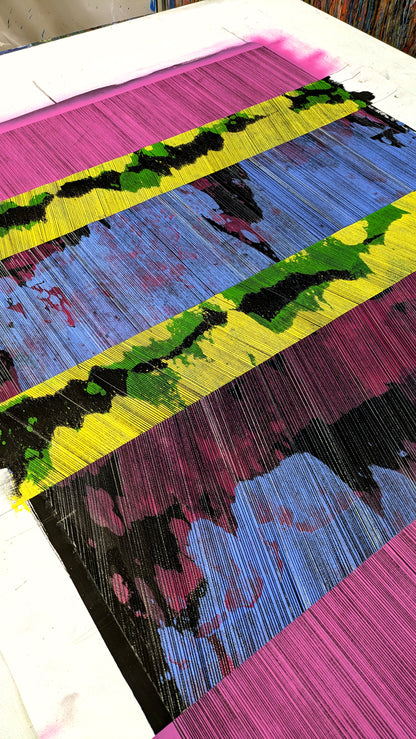 Tehos - tableau art contemporain - Abstraction AA02