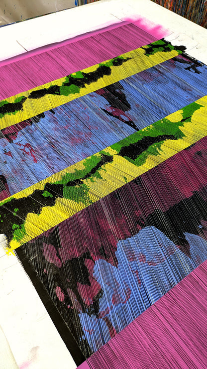 Tehos - tableau art contemporain - Abstraction AA02