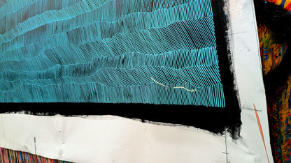 Tehos - tableau art contemporain - Abstraction L19