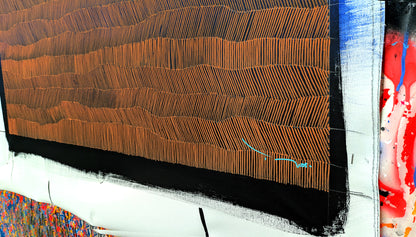 Tehos - tableau art contemporain - Abstraction L15