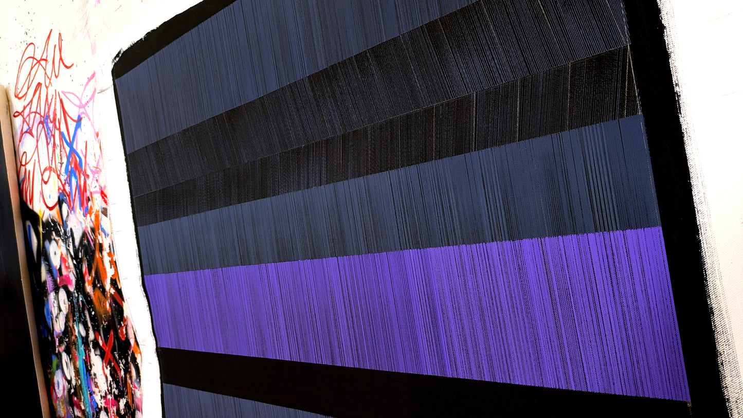 Tehos - tableau art contemporain - Abstraction LD 25