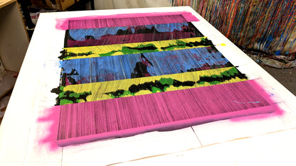 Tehos - tableau art contemporain - Abstraction AA02