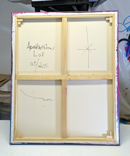 Tehos - tableau art contemporain - Abstraction L08