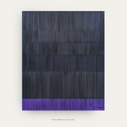 Tehos - tableau art contemporain - Abstraction LDS 03