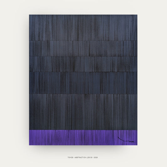 Tehos - tableau art contemporain - Abstraction LDS 03