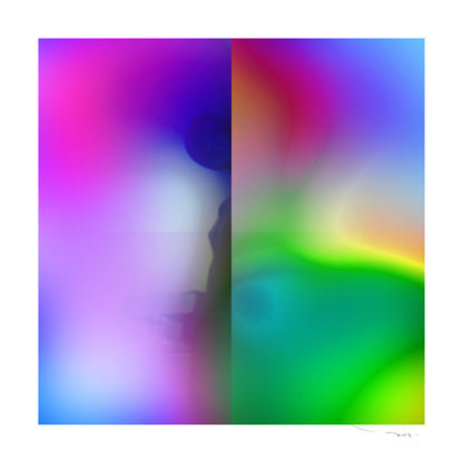 Tehos - NFT and pigment ink print - Shadow 06 - V 3-3