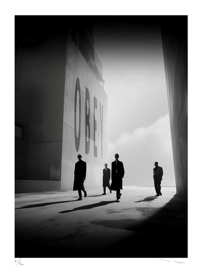 Tehos Obey édition limitée numérotée signée art contemporain
