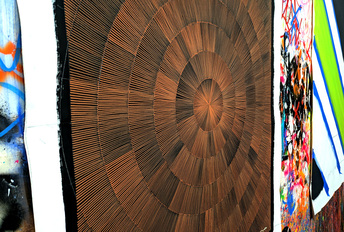 Tehos Tableau art contemporain Abstraction Cl 03