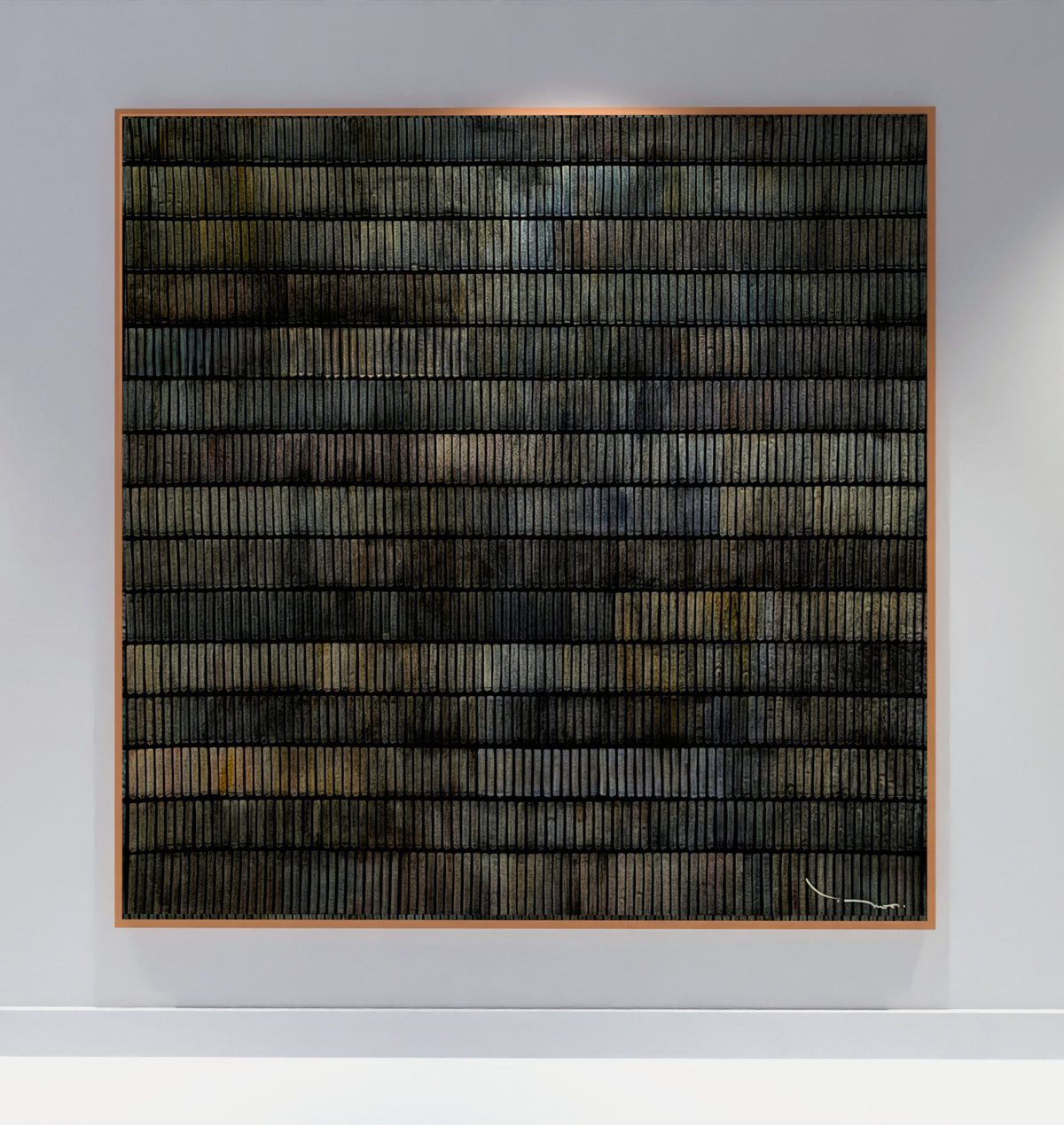 Tehos - tableau art contemporain - Abstraction Carbon 03 - 2026