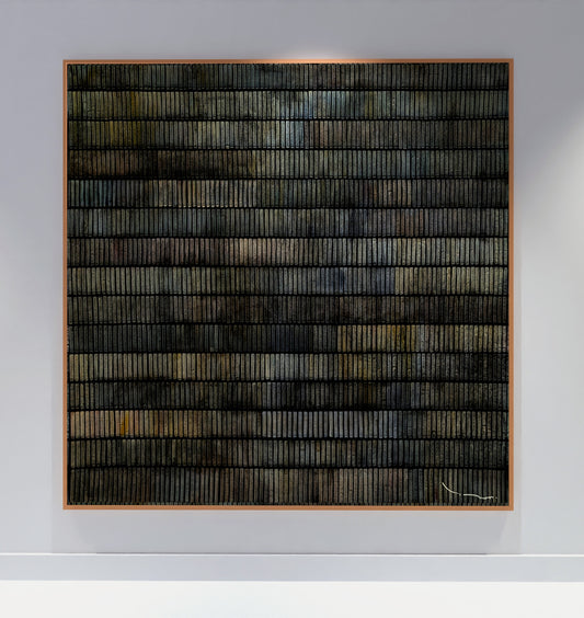 Tehos - tableau art contemporain - Abstraction Carbon 03 - 2026
