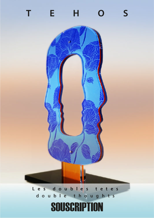 Tehos Double thought sculpture - FL02