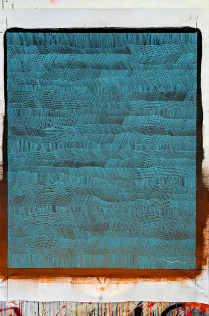 Tehos - tableau art contemporain - Abstraction L11