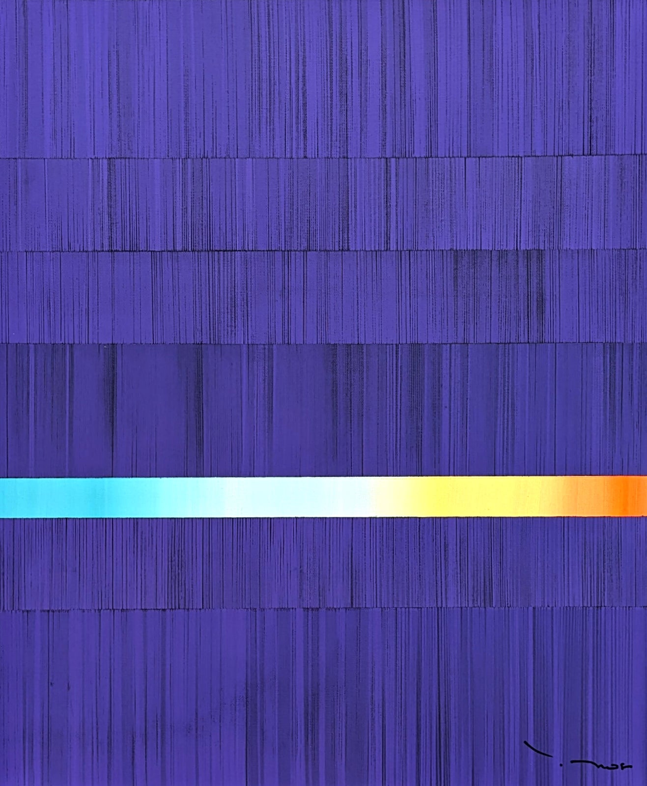 Tehos - tableau art contemporain - Abstraction LDS 06