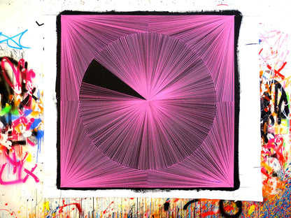 Tehos - tableau art contemporain - Abstraction CL 01 - 2025