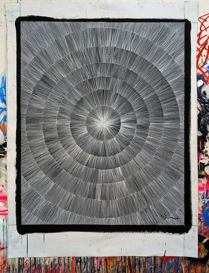 Tehos - tableau art contemporain - Abstraction CL02