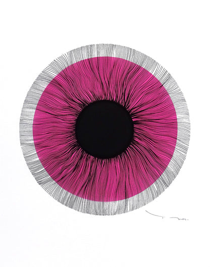 Tehos - Black eye 2024-C01 dessin original signé