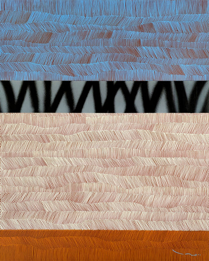 Tehos - tableau art contemporain - Abstraction L09