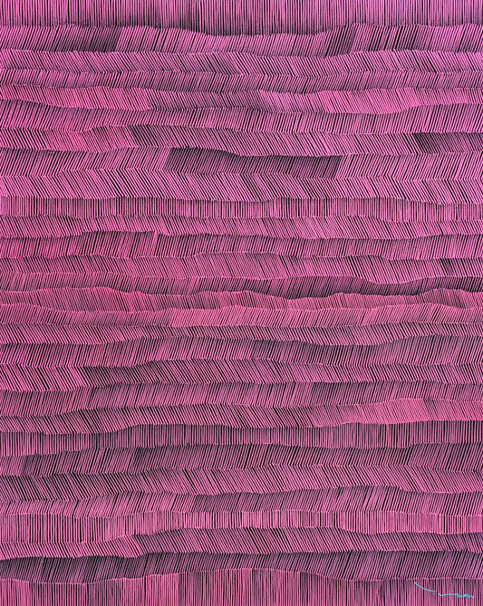Tehos - tableau art contemporain - Abstraction L 29