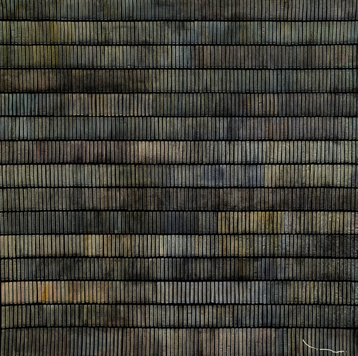 Tehos - tableau art contemporain - Abstraction Carbon 03 - 2026