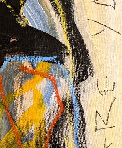 The Big Fat Boy - tableau art contemporain - Where are you