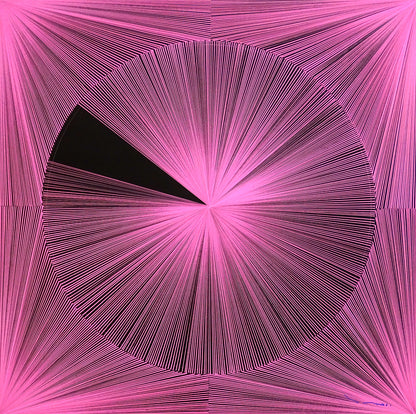 Tehos - tableau art contemporain - Abstraction CL 01 - 2025