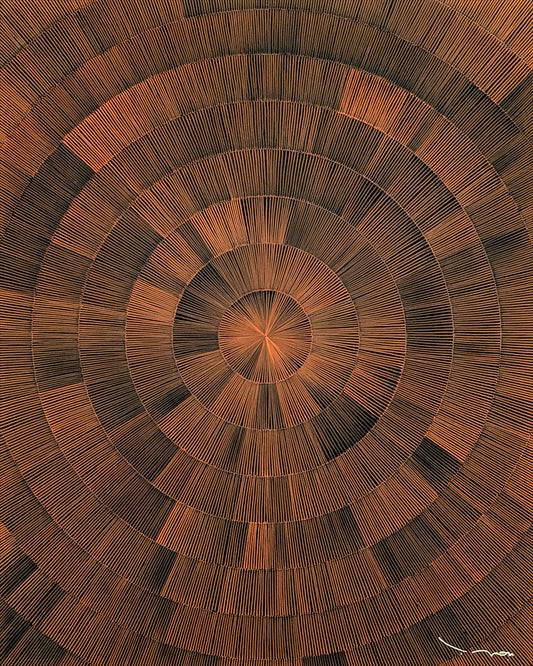 Tehos - tableau art contemporain - Abstraction CL03