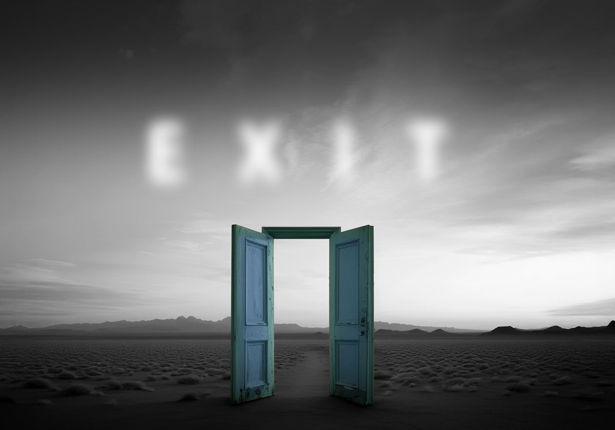 Tehos - Exit - edition limitée numérotée signée